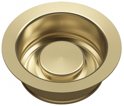 Фланець для подрібнювача харчових відходів з клапаном, gold (золото) 112.0664.391 112.0664.391 фото