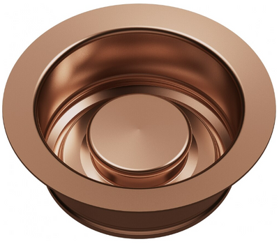 Фланець для подрібнювача харчових відходів з клапаном, copper (мідь) 112.0664.394 112.0664.394 фото