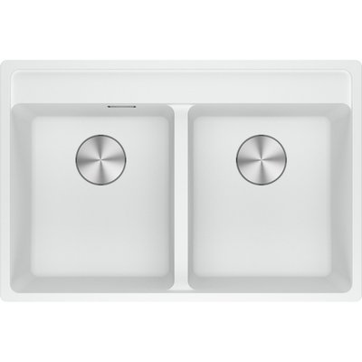 Кухонна мийка Franke Maris MRG 620 TL (114.0661.785) гранітна - врізна - колір Білий 114.0661.785 фото
