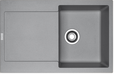 Кухонна мийка Franke Maris MRG 611 (114.0565.117) гранітна - врізна - оборотна - колір сірий 114.0565.117 фото
