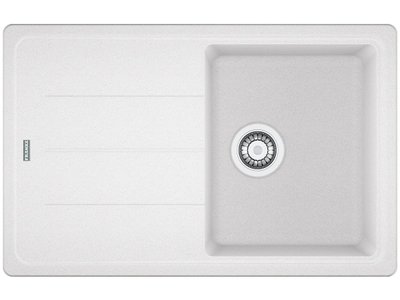 Кухонна мийка Franke Basis BFG 611-78 (114.0258.042) гранітна - врізна - оборотна - колір Білий 114.0258.042 фото